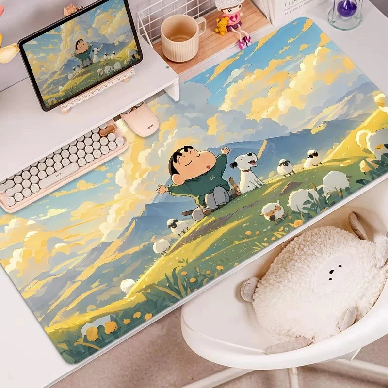 Nowa, urocza podkładka pod mysz z motywem Crayon Shin-Chan, antypoślizgowa, skórzana, duża podkładka na biurko… Nowa, urocza podkładka pod mysz z motywem Crayon Shin-Chan, antypoślizgowa, skórzana, duża podkładka na biurko…
