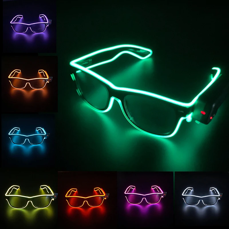 Nowe, fajne, bezprzewodowe, świecące okulary LED na rave, festiwal, imprezę, neonowe, mozaikowe okulary… Nowe, fajne, bezprzewodowe, świecące okulary LED na rave, festiwal, imprezę, neonowe, mozaikowe okulary…