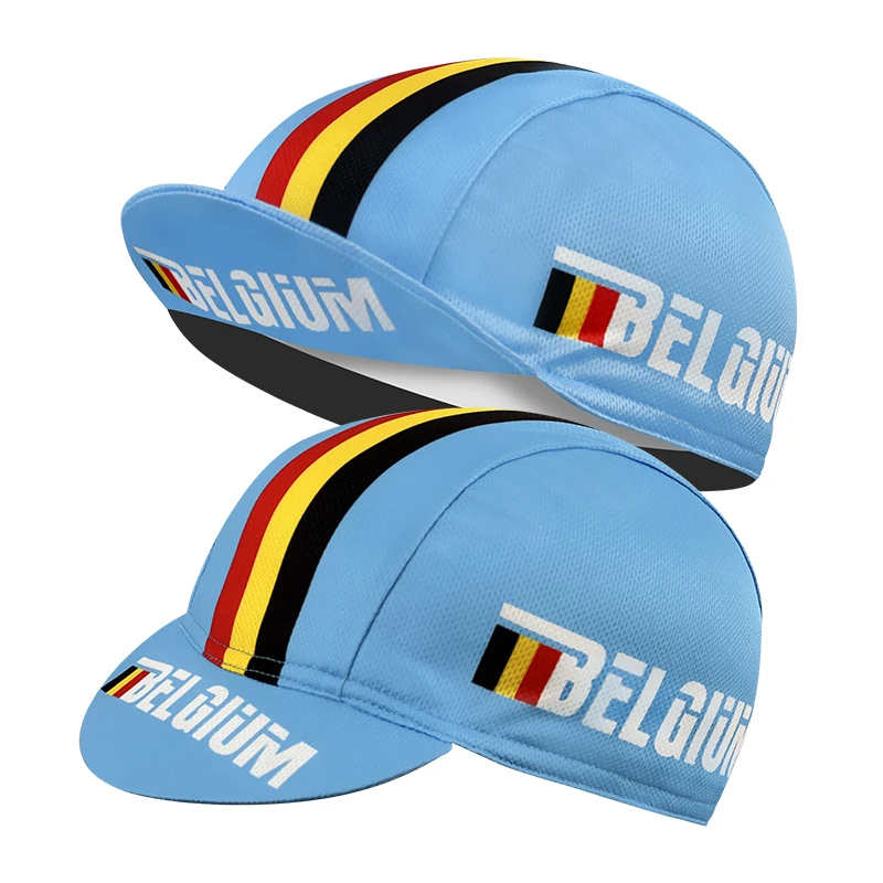 Nowe klasyczne belgijskie czapki rowerowe Belgia Gorra Ciclismo unisex Nowe klasyczne belgijskie czapki rowerowe Belgia Gorra Ciclismo unisex