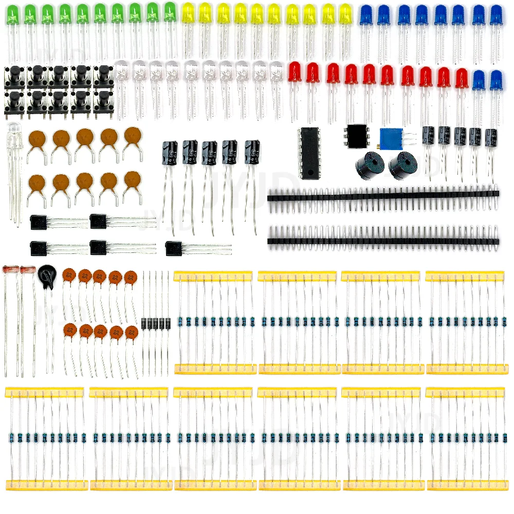 Nowe komponenty elektroniczne Podstawowy zestaw startowy do Arduino UNO MEGA2560 Raspberry Pi z rezystorem…