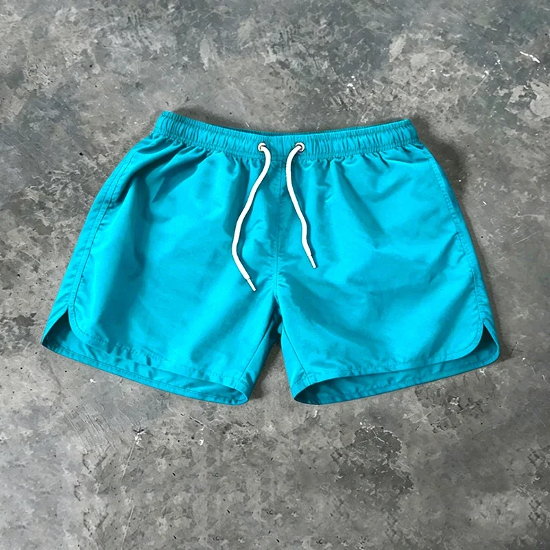 Nowe męskie szorty typu boardshorts, letnie, sportowe, seksowne szorty plażowe, codzienne szorty do ćwiczeń na…