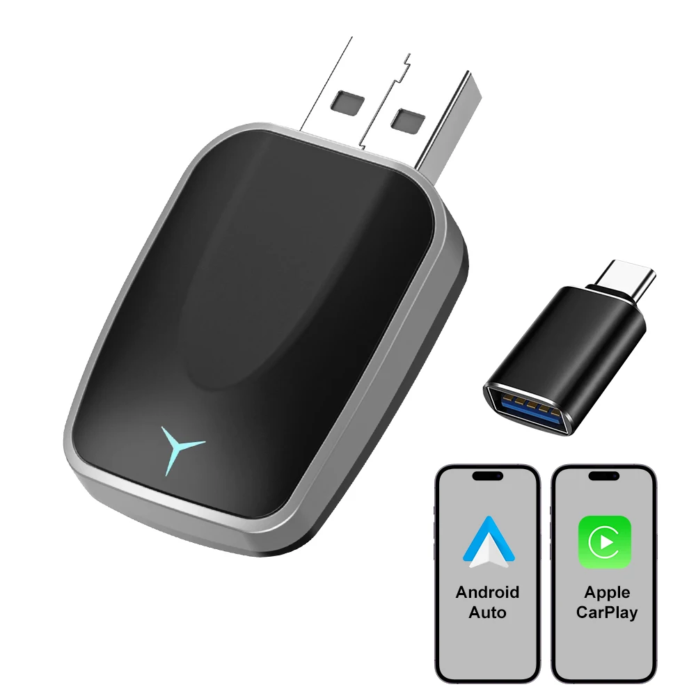 NOWOŚĆ Bezprzewodowy adapter bezprzewodowy CarPlay Android Auto Smart Mini Box Plug and play Connect Universal… NOWOŚĆ Bezprzewodowy adapter bezprzewodowy CarPlay Android Auto Smart Mini Box Plug and play Connect Universal…