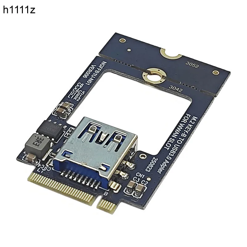 Nowy konwerter M2 B Key na USB3.0 NGFF 3042/3052 do slotu WWAN, obsługa kart sieciowych USB Wireless Bluetooth… Nowy konwerter M2 B Key na USB3.0 NGFF 3042/3052 do slotu WWAN, obsługa kart sieciowych USB Wireless Bluetooth…