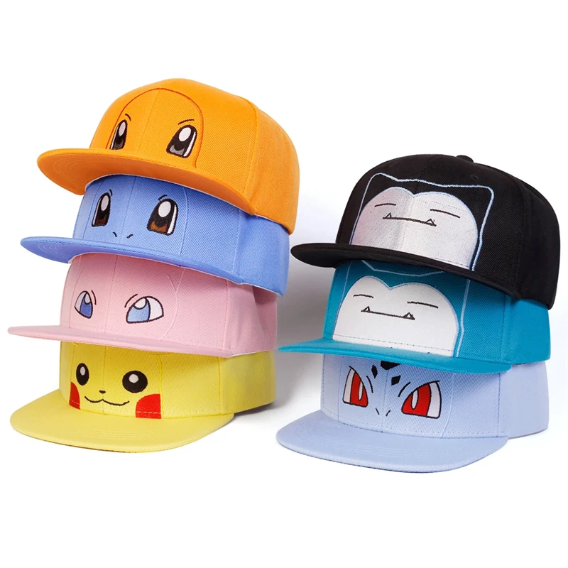 Nowy Pokemon Squirtle Pikachu Bulbasaur Charmander Haftowana czapka z daszkiem Cute Anime Snorlax Mew Anime… Nowy Pokemon Squirtle Pikachu Bulbasaur Charmander Haftowana czapka z daszkiem Cute Anime Snorlax Mew Anime…