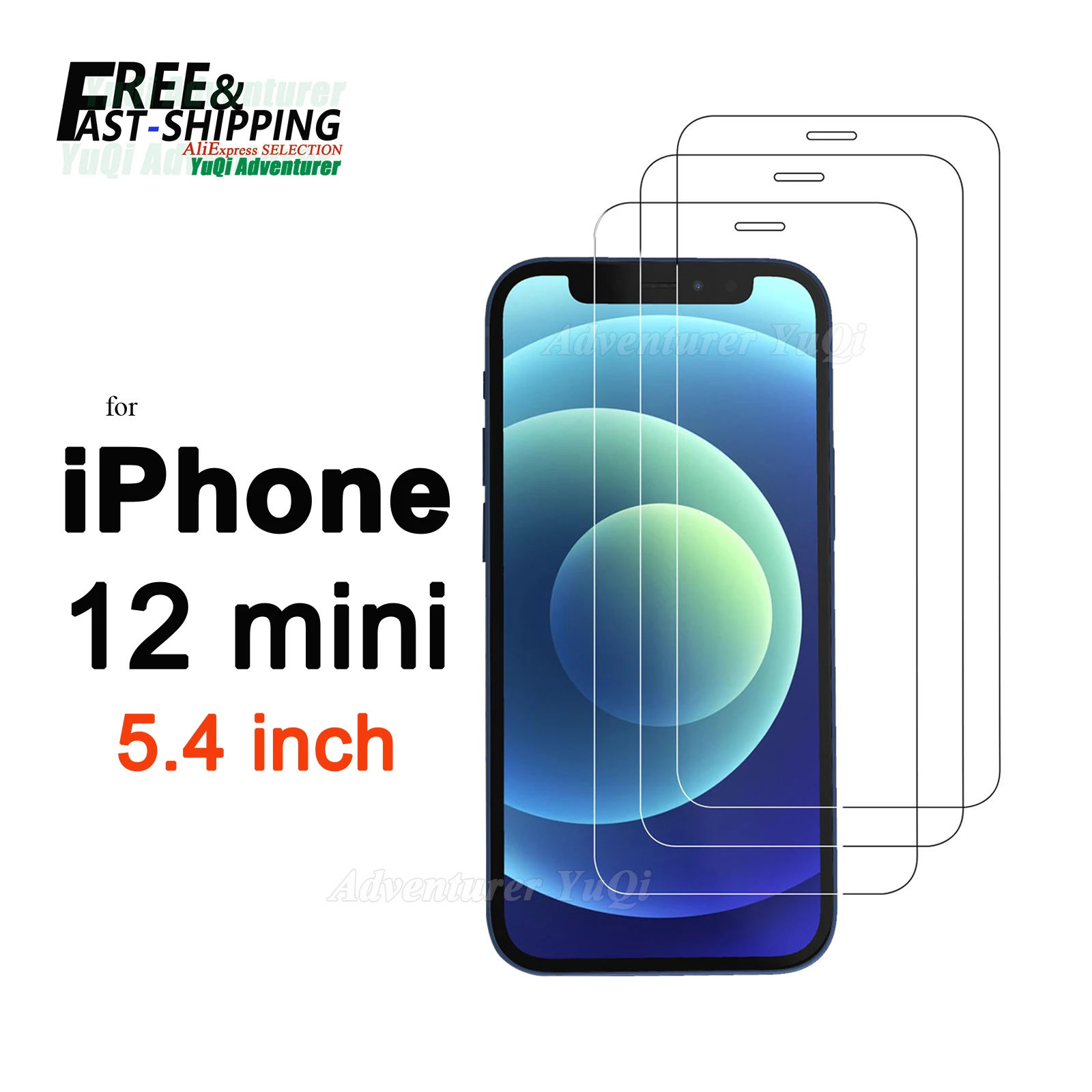 Ochraniacz ekranu do iPhone’a 12 mini 5,4 cala Szkło hartowane HD Crystal 9H Anti Scratch Case Friendly Ochraniacz ekranu do iPhone’a 12 mini 5,4 cala Szkło hartowane HD Crystal 9H Anti Scratch Case Friendly
