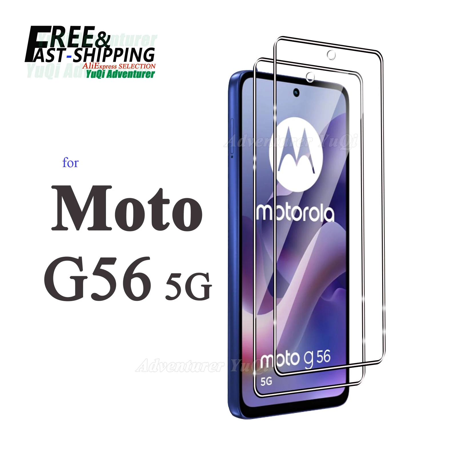 Ochraniacz ekranu do Moto G56 5G Motorola 6,72 cala Szkło hartowane HD Crystal 9H Anti Scratch Case Friendly