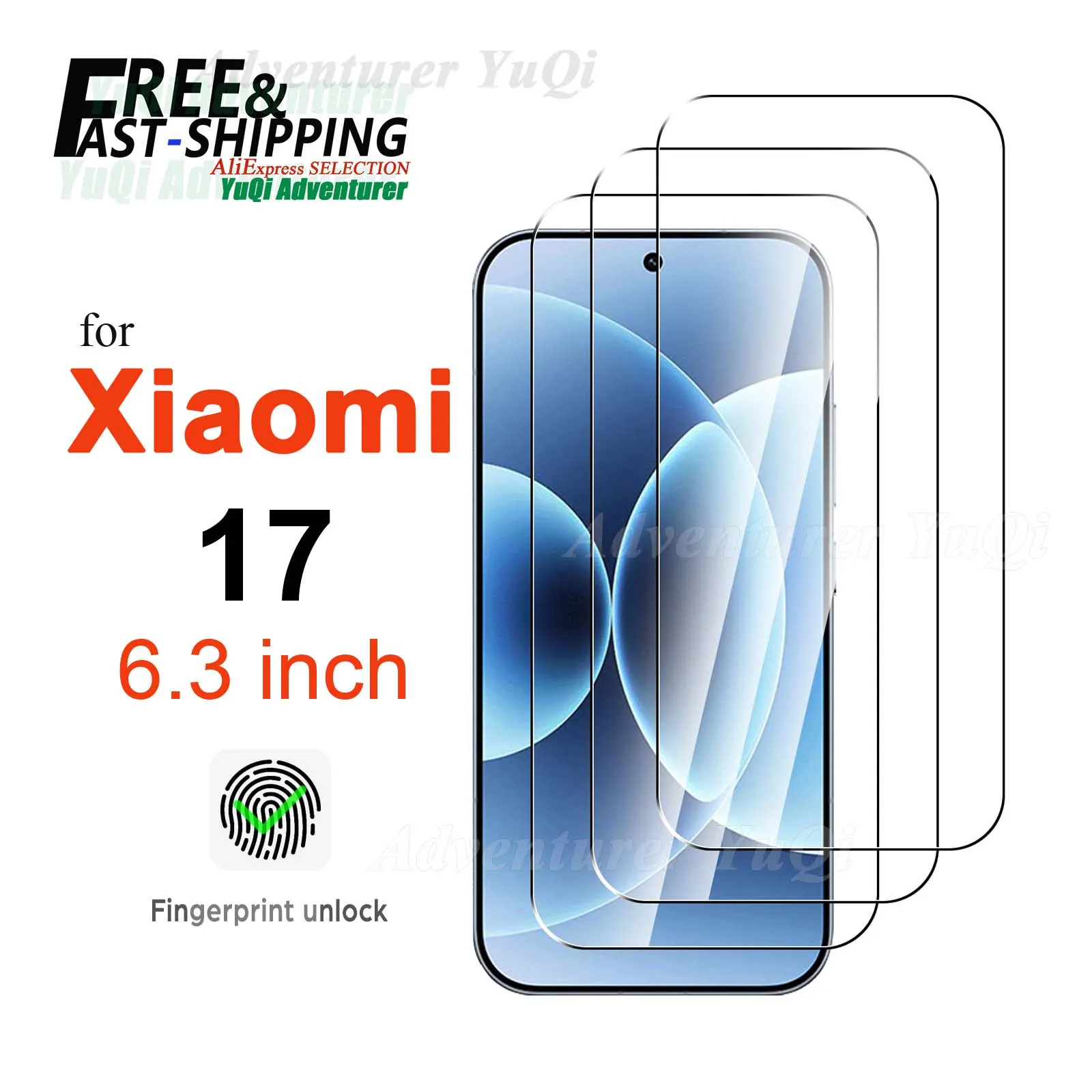 Ochraniacz ekranu do Xiaomi 17 6.3 cala, szkło hartowane HD 9H, przezroczyste, odporne na zarysowania… Ochraniacz ekranu do Xiaomi 17 6.3 cala, szkło hartowane HD 9H, przezroczyste, odporne na zarysowania…