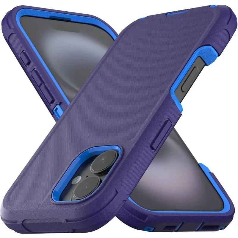 Ochronne etui wojskowe na całe ciało, twarde obudowy na iPhone 17 Air 16E 16 Pro Max, wytrzymałe, odporne na…