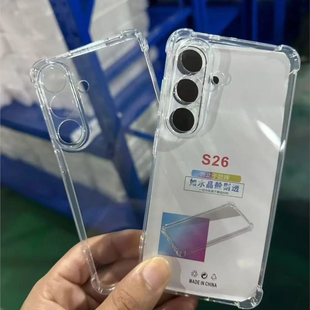 Odporne na wstrząsy silikonowe etui na Samsung Galaxy S26 S25 S24 S23 S21 FE S22 Ultra Plus 5G Przezroczyste… Odporne na wstrząsy silikonowe etui na Samsung Galaxy S26 S25 S24 S23 S21 FE S22 Ultra Plus 5G Przezroczyste…