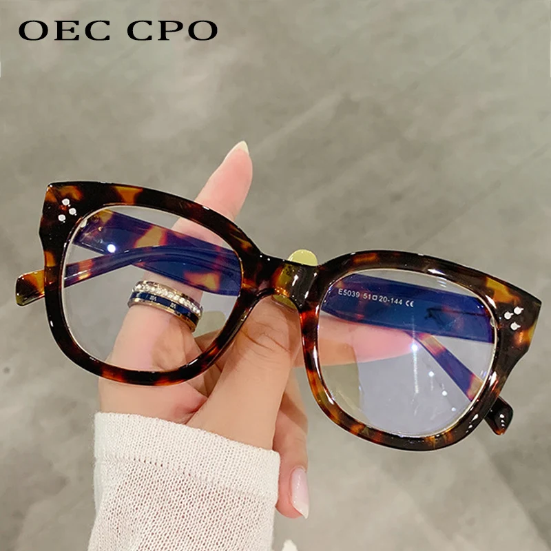 OEC CPO moda optyczne kwadratowe oprawki do okularów kobiety mężczyźni Retro oprawki korekcyjne okulary z… OEC CPO moda optyczne kwadratowe oprawki do okularów kobiety mężczyźni Retro oprawki korekcyjne okulary z…