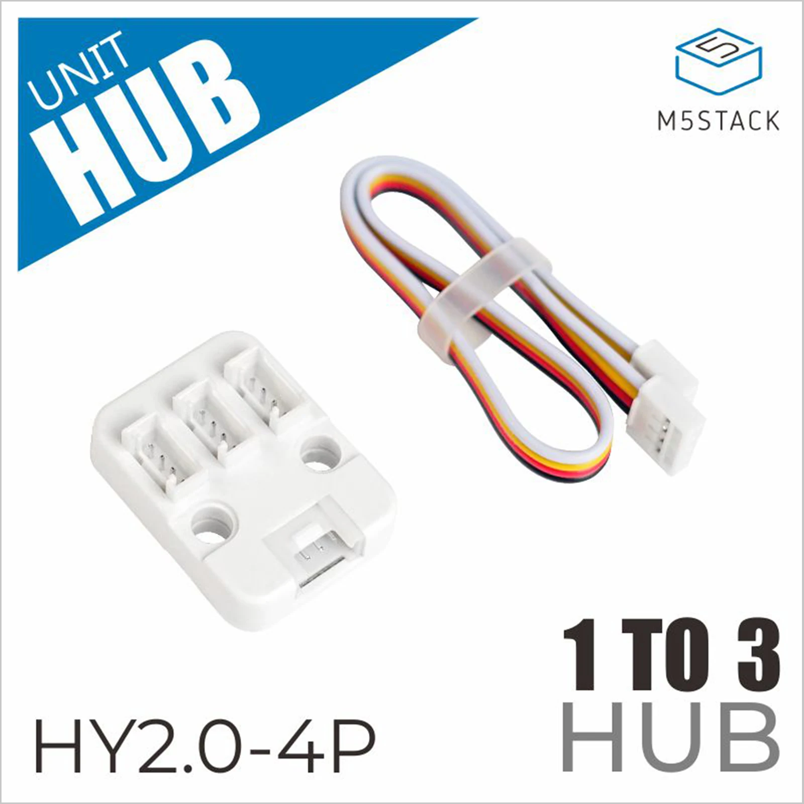 Oficjalna jednostka rozszerzeń M5Stack 1 do 3 HUB Oficjalna jednostka rozszerzeń M5Stack 1 do 3 HUB