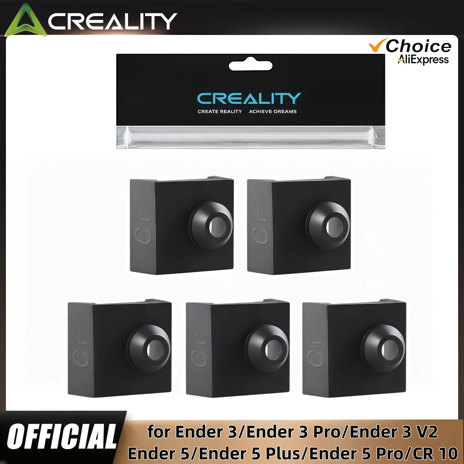 Oficjalna silikonowa osłona Creality Ender 3/CR 10, silikonowa osłona hotendu drukarki 3D, do Ender 3/3 Pro/3… Oficjalna silikonowa osłona Creality Ender 3/CR 10, silikonowa osłona hotendu drukarki 3D, do Ender 3/3 Pro/3…