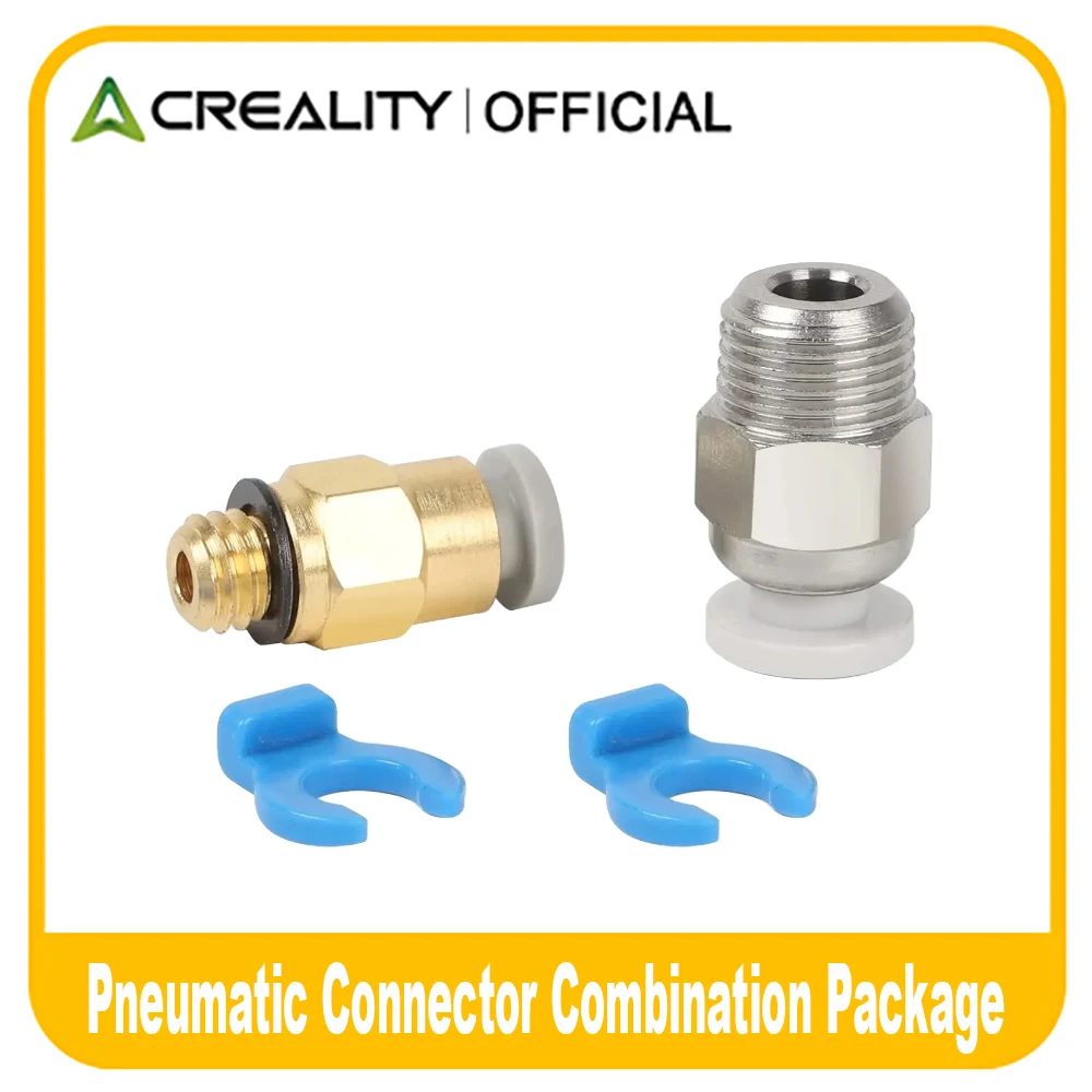 Oficjalne złączki pneumatyczne Creality PC4-M6 i PC4-M10 do drukarek 3D Ender 3/3 Pro, Ender 5/5 Pro…