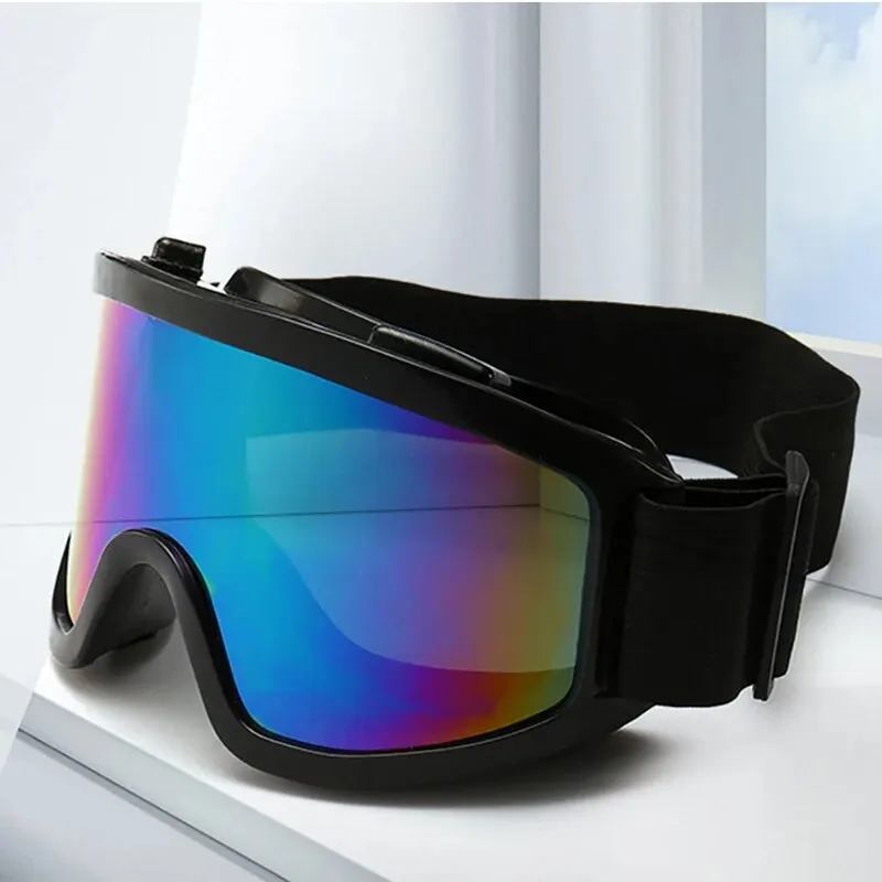 Okulary ochronne Kask motocyklowy Outdoor Sports Wiatroszczelne, pyłoszczelne okulary Narciarskie gogle…