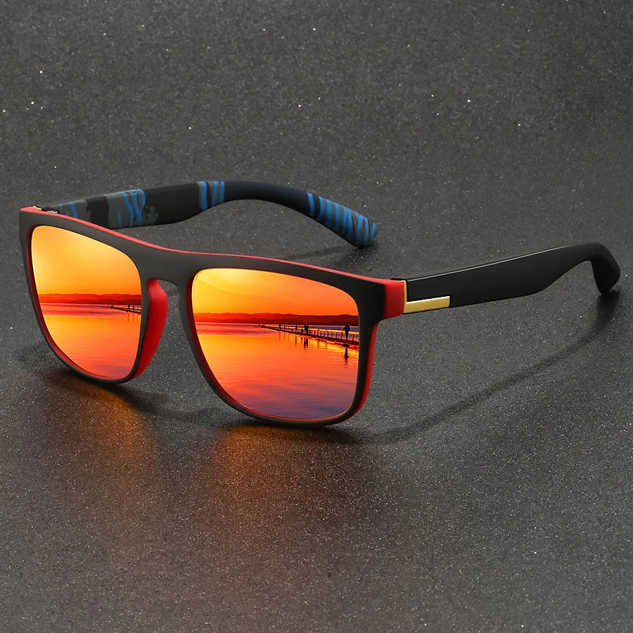 Okulary przeciwsłoneczne męskie damskie luksusowe markowe designerskie vintage modne okulary do jazdy…