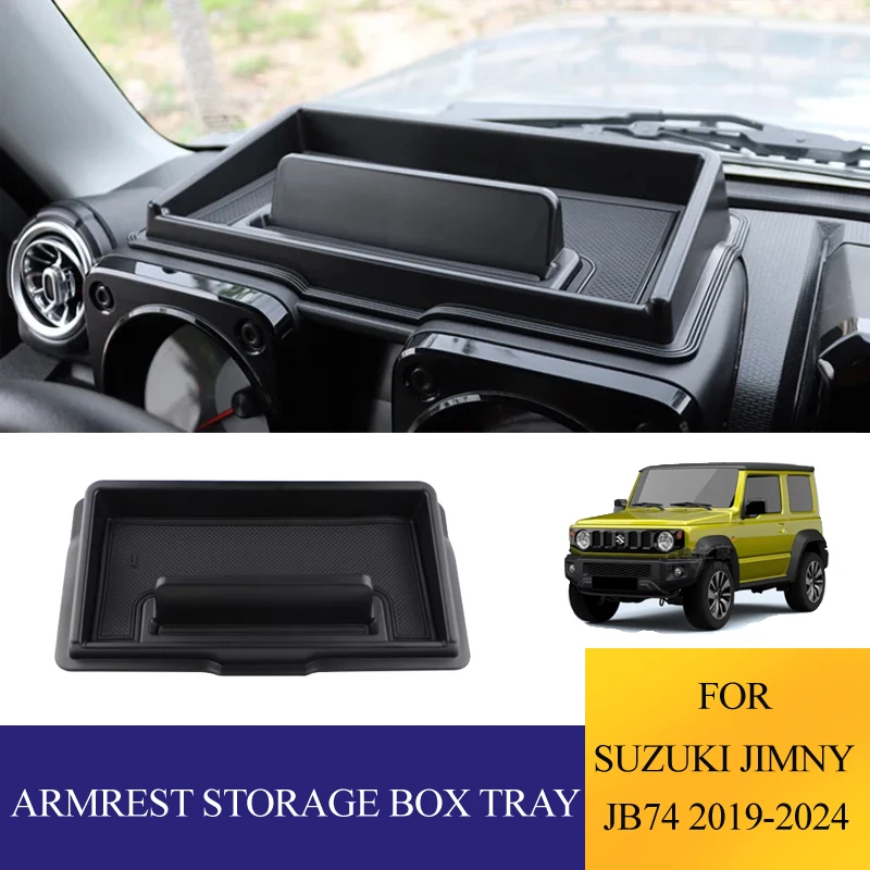 Organizer do schowka w podłokietniku samochodowym do Suzuki Jimny JB64 JB74 2019-2025, akcesoria do konsoli…