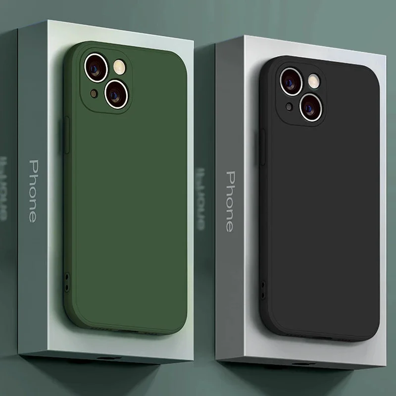 Oryginalne etui z płynnego silikonu do iPhone’a 15 14 13 12 11 Pro Max Mini X XR XS 7 8 Plus SE 2020… Oryginalne etui z płynnego silikonu do iPhone’a 15 14 13 12 11 Pro Max Mini X XR XS 7 8 Plus SE 2020…