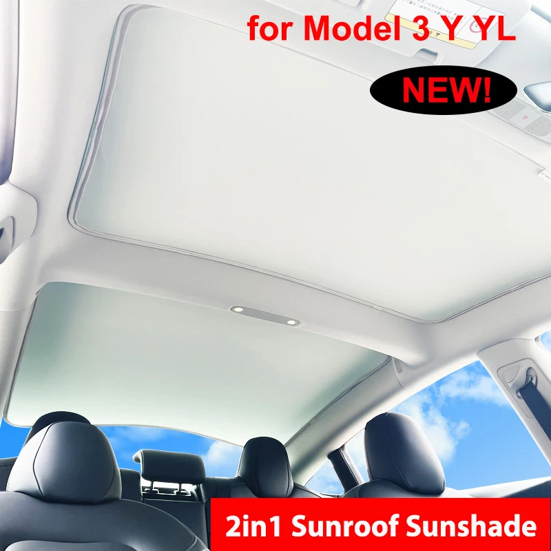 Osłona przeciwsłoneczna do Tesla Model Y YL Juniper Standard Model 3 Highland 2025-2019 2026 LAUNCH, materiał…