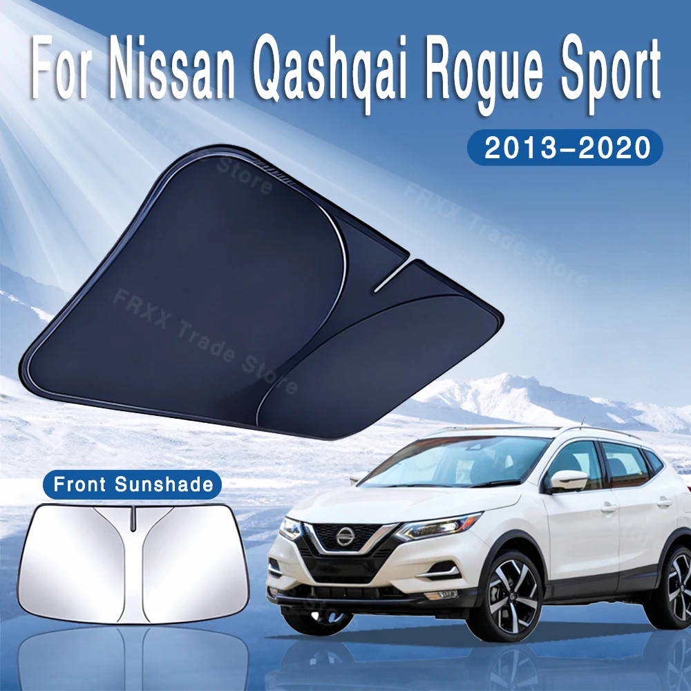 Osłona przeciwsłoneczna na przednią szybę do Nissan Qashqai Rogue Sport J11 2013~2020 MK2, izolacja termiczna…