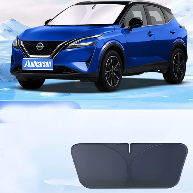 Osłona przeciwsłoneczna na szybę samochodową do Nissan Qashqai J12, blokująca promienie, odblaskowa, osłona…