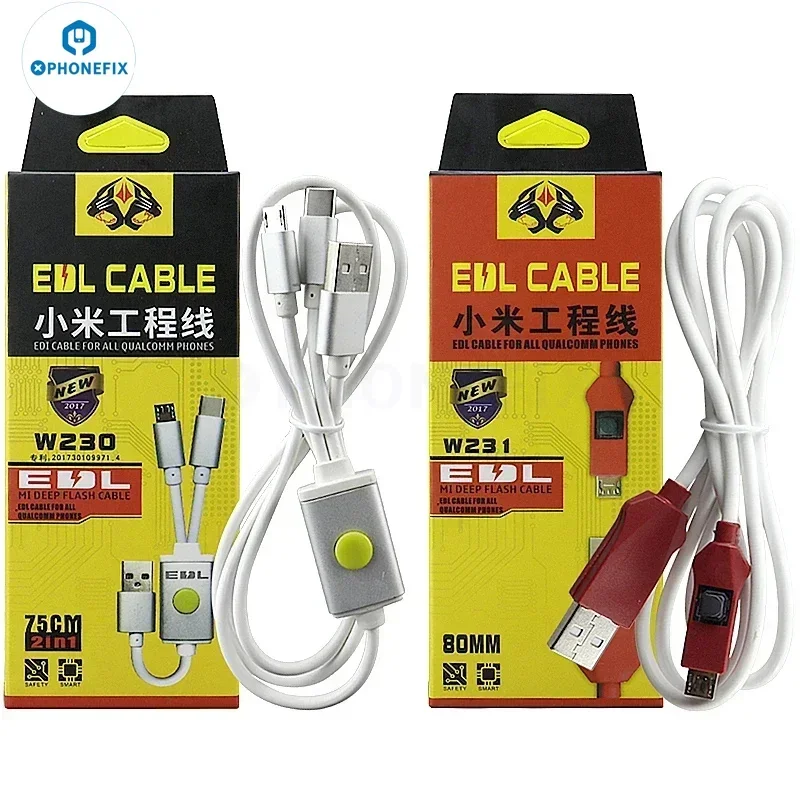 OSS W230 W231 Uniwersalny kabel EDL do Redmi Xiaomi i Qualcomm Flash oraz otwarty dla 9008 Port Engineering… OSS W230 W231 Uniwersalny kabel EDL do Redmi Xiaomi i Qualcomm Flash oraz otwarty dla 9008 Port Engineering…