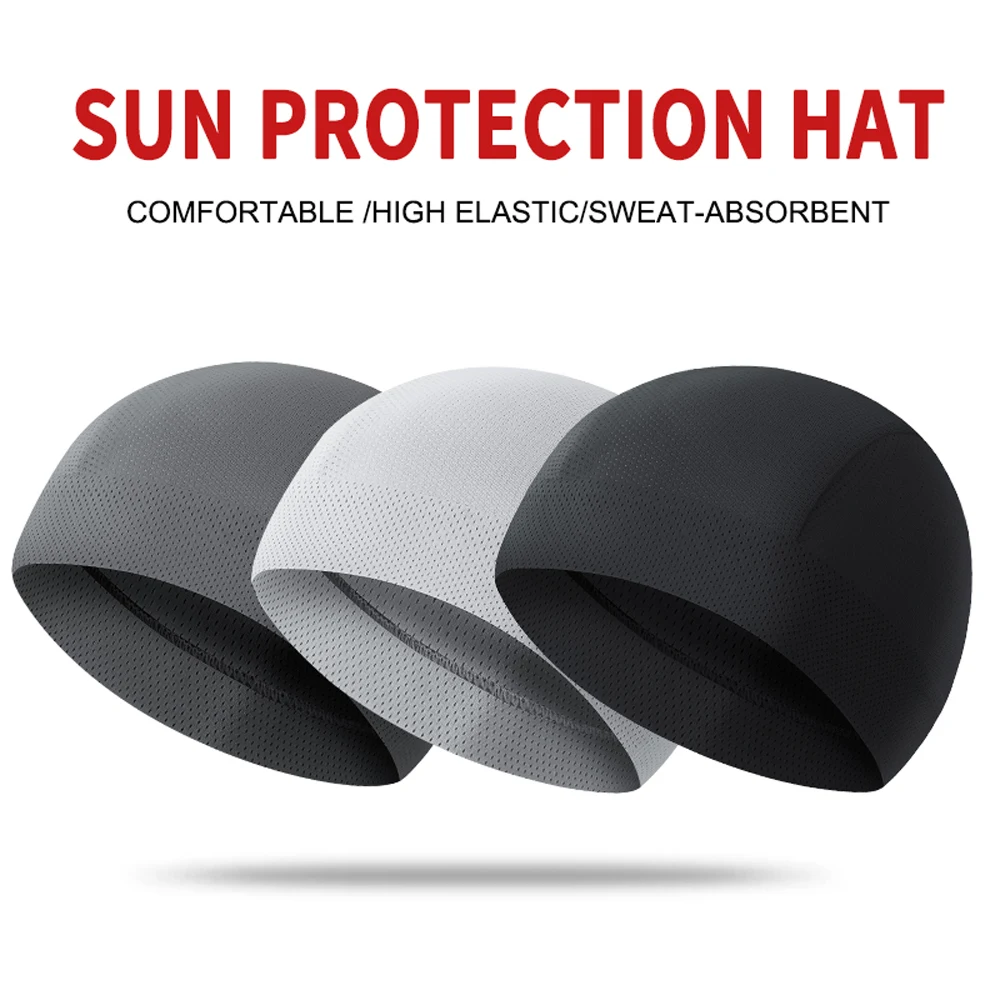 Outdoor Sports Cycling Hat Quick Drying Small Cap Motorcycle Ice Silk Breathable Hat Bike Helmet Liner Hat… Outdoor Sports Cycling Hat Quick Drying Small Cap Motorcycle Ice Silk Breathable Hat Bike Helmet Liner Hat…