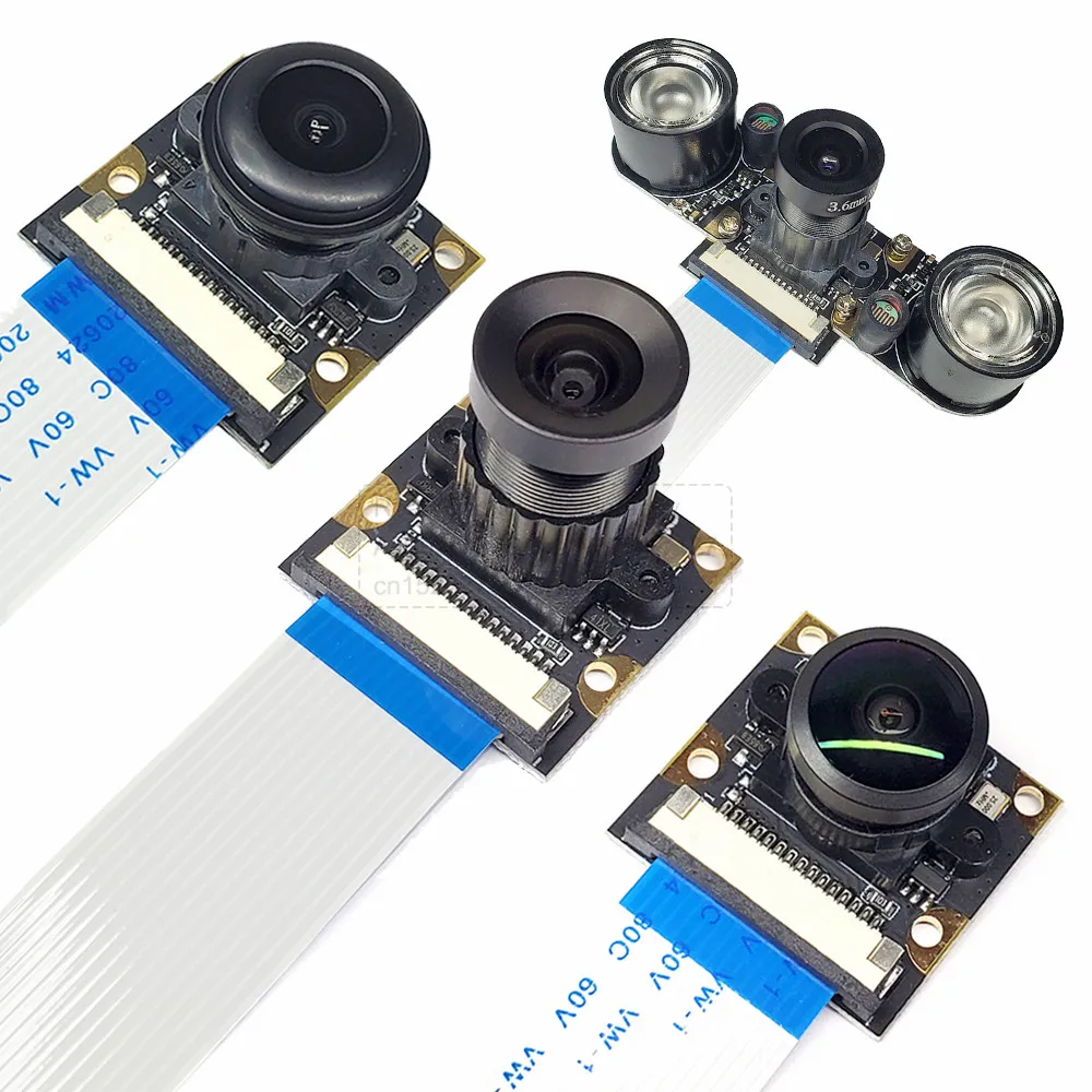 OV5647 Moduł kamery dla Raspberry Pi 3B 4B 3B+ Regulowana ostrość 120 130 200 160 stopni 3,6MM HD 5 milionów… OV5647 Moduł kamery dla Raspberry Pi 3B 4B 3B+ Regulowana ostrość 120 130 200 160 stopni 3,6MM HD 5 milionów…