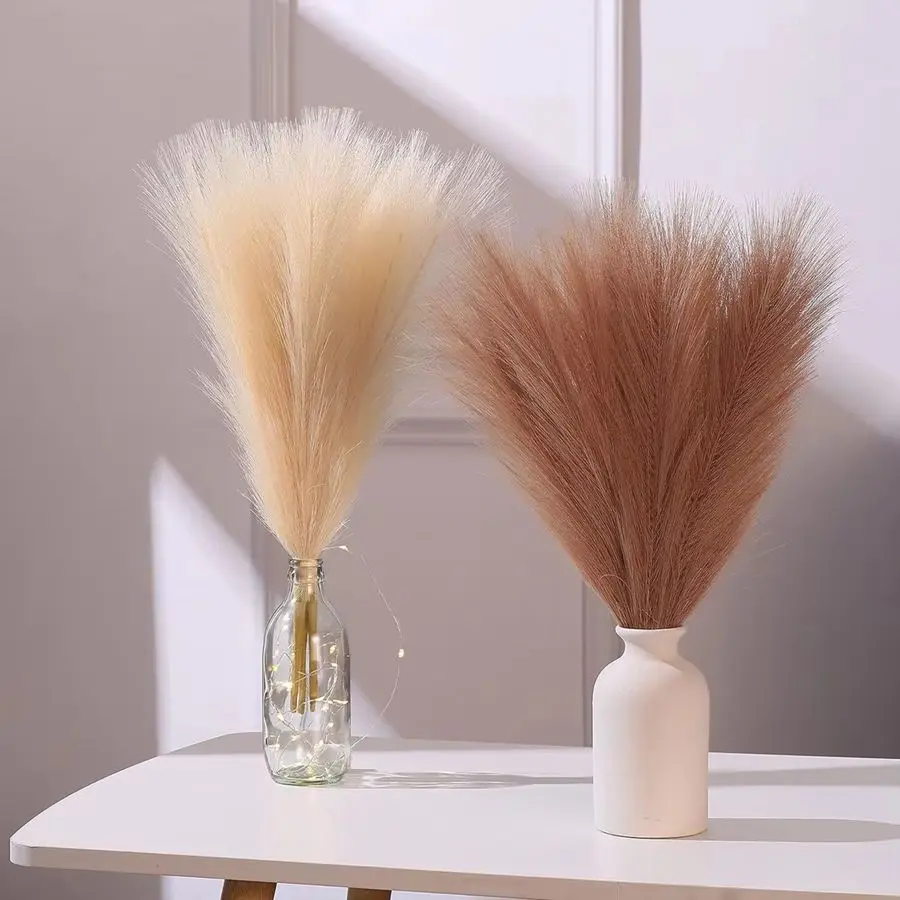 Pampas trawa trzcina sztuczna roślina Hotsale domowy odkryty łuk ogrodowy festiwal ślubny bukiet ślubny DIY… Pampas trawa trzcina sztuczna roślina Hotsale domowy odkryty łuk ogrodowy festiwal ślubny bukiet ślubny DIY…