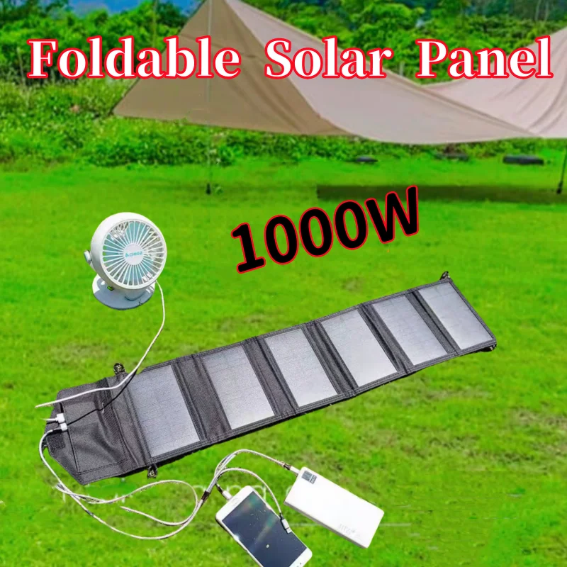 Panel słoneczny składany 1000W, panel solarny kempingowy Ecoworthy, ładowanie USB Type-C, ładowanie telefonów…