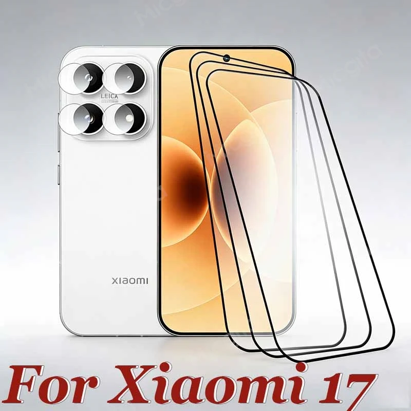 Pełna powłoka klejąca do szkła ochronnego ekranu smartfona Xiaomi 17, 9H, przezroczysta, odporna na… Pełna powłoka klejąca do szkła ochronnego ekranu smartfona Xiaomi 17, 9H, przezroczysta, odporna na…
