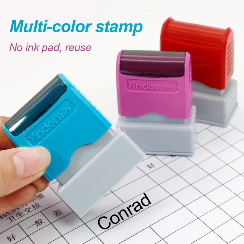 Personalizowany stempel z imieniem na zamówienie, pieczątka z sygnaturą, kaligrafia, samozasysający tusz… Personalizowany stempel z imieniem na zamówienie, pieczątka z sygnaturą, kaligrafia, samozasysający tusz…