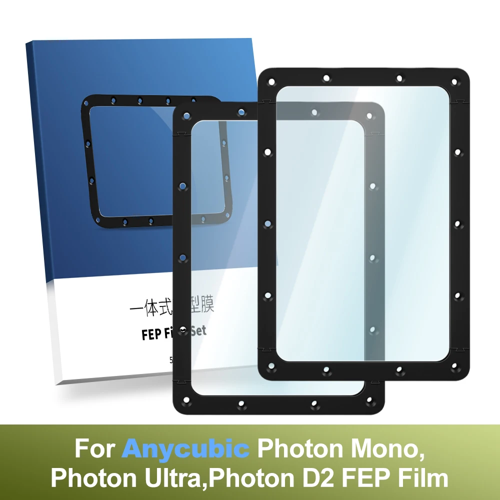 Photon Mono/Photon Ultra/Photon D2 FEP Film Resin Vat FEP Ulepszenia Akcesoria do drukarek 3D dla Anycubic… Photon Mono/Photon Ultra/Photon D2 FEP Film Resin Vat FEP Ulepszenia Akcesoria do drukarek 3D dla Anycubic…
