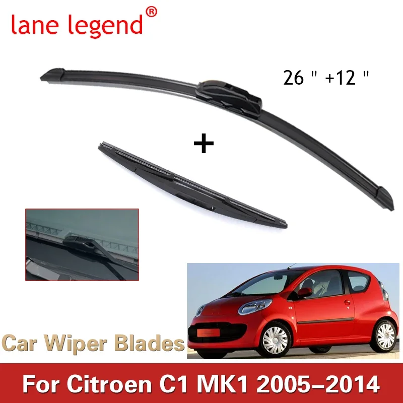 Pióra wycieraczek samochodowych do Toyota Aygo Peugeot 107 2005 2006 2007 2008 2009 2010 Przednia tylna szyba… Pióra wycieraczek samochodowych do Toyota Aygo Peugeot 107 2005 2006 2007 2008 2009 2010 Przednia tylna szyba…