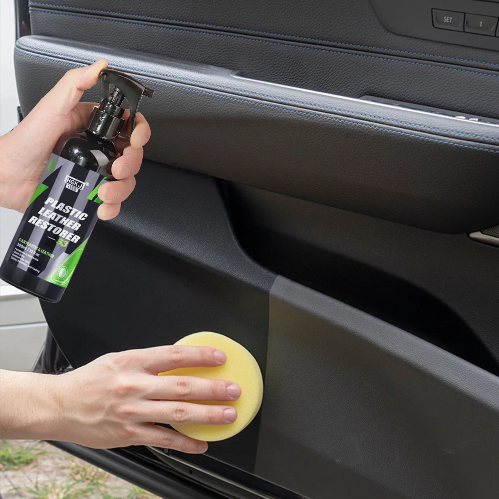 Plastikowy środek do renowacji skóry Detailer Hgkj S3 Quick Coat For Car Interior Refurbish Leather Renovator… Plastikowy środek do renowacji skóry Detailer Hgkj S3 Quick Coat For Car Interior Refurbish Leather Renovator…