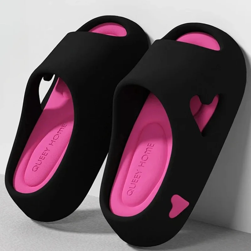 Platforma Slipper Flip Flop Women Love Heart Cloud Outdoor Indoor Summer Soft Sandal Slides Ladies Home House…