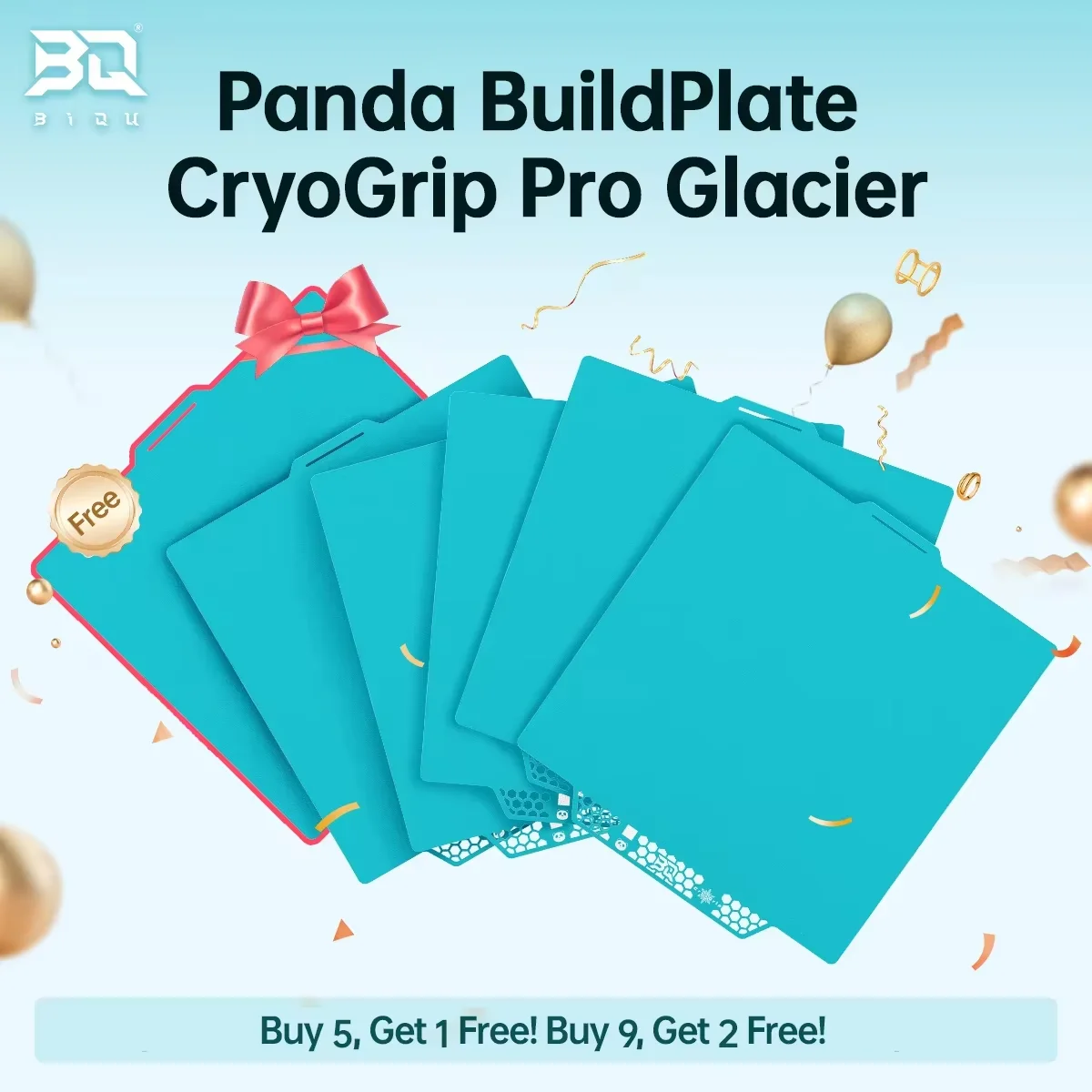 Płyta do druku 3D BIGTREETECH Panda Build Plate CryoGrip Pro Cool Plate CryoGrip Sheet ze stali sprężynowej do…