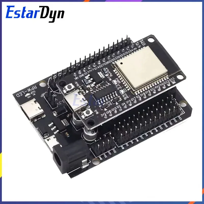 Płytka rozwojowa ESP32 TYPE-C USB CH340C WiFi + Bluetooth Bardzo niski pobór mocy Dwurdzeniowy…