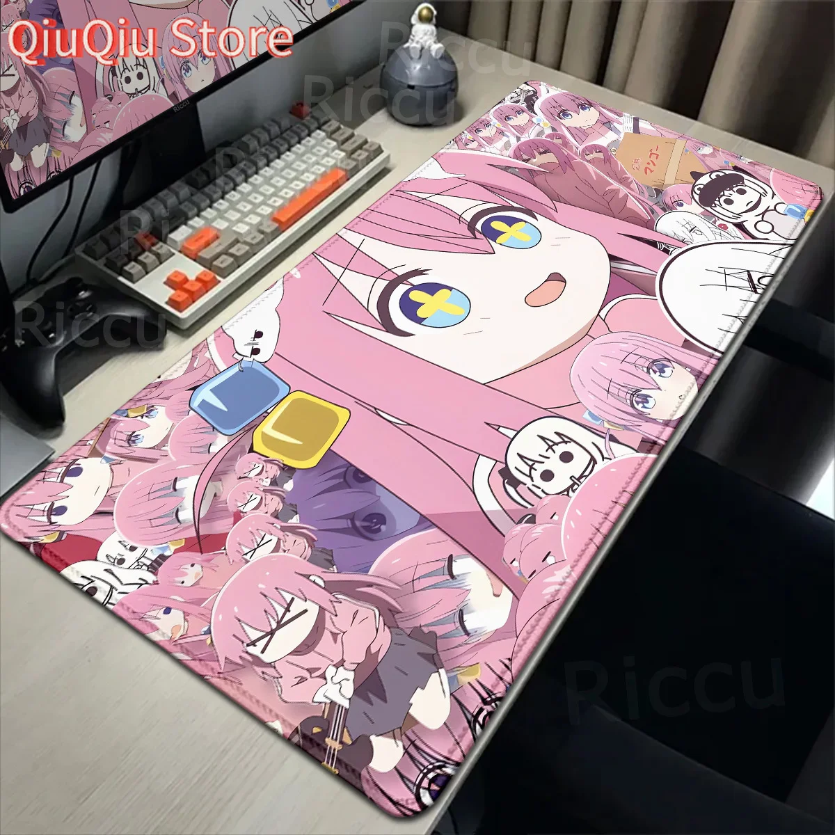 Podkładka pod mysz Anime HD Print Bocchi The Rock Duża podkładka gamingowa Gumowa podkładka pod mysz… Podkładka pod mysz Anime HD Print Bocchi The Rock Duża podkładka gamingowa Gumowa podkładka pod mysz…