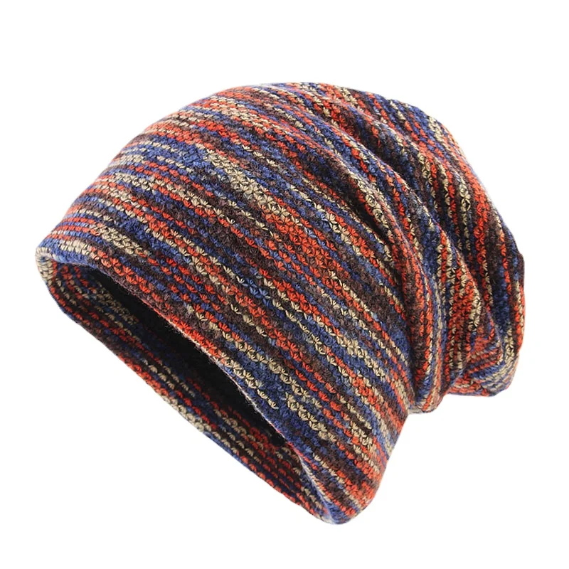 Podwójne tkaniny zimowe ciepłe czapki dla kobiet i mężczyzn Unisex kolorowe Skullies czapka zimowa Podwójne tkaniny zimowe ciepłe czapki dla kobiet i mężczyzn Unisex kolorowe Skullies czapka zimowa