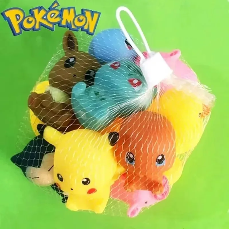 Pokemon 6 sztuk/zestaw zabawki do łazienki dla dzieci Pikachu Bulbasaur Charmander Squirtle Eevee figurka… Pokemon 6 sztuk/zestaw zabawki do łazienki dla dzieci Pikachu Bulbasaur Charmander Squirtle Eevee figurka…