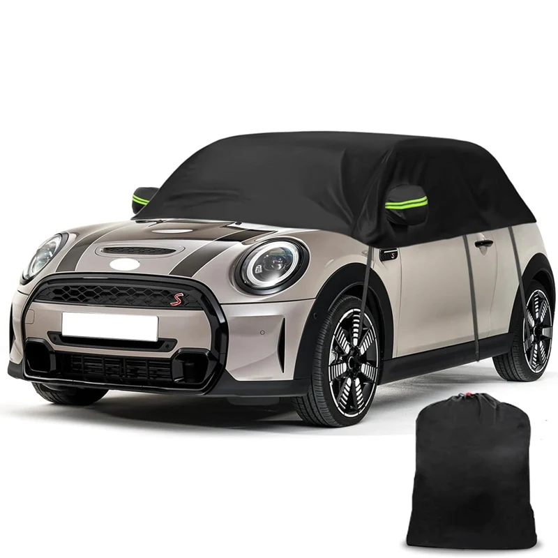 Pokrowiec na samochód Auto Half Body Cover Wodoodporny, pyłoszczelny, anty-UV 210T Pokrowiec na dach do BMW… Pokrowiec na samochód Auto Half Body Cover Wodoodporny, pyłoszczelny, anty-UV 210T Pokrowiec na dach do BMW…