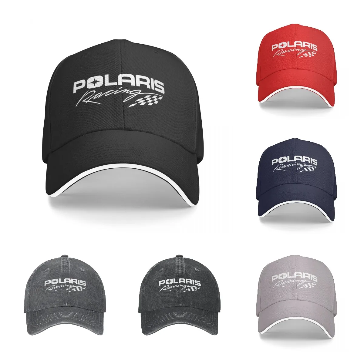 Polaris Logo Nowa męska czapka z daszkiem Modne czapki przeciwsłoneczne Czapki dla mężczyzn i kobiet Polaris Logo Nowa męska czapka z daszkiem Modne czapki przeciwsłoneczne Czapki dla mężczyzn i kobiet