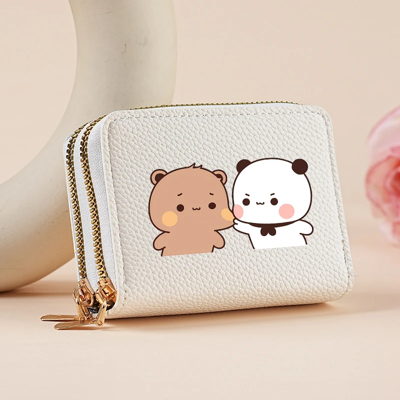 Portmonetka Bubu Dudu, portfele Yier Bear Panda dla kobiet i mężczyzn, etui na karty, anime, smukły portfel… Portmonetka Bubu Dudu, portfele Yier Bear Panda dla kobiet i mężczyzn, etui na karty, anime, smukły portfel…