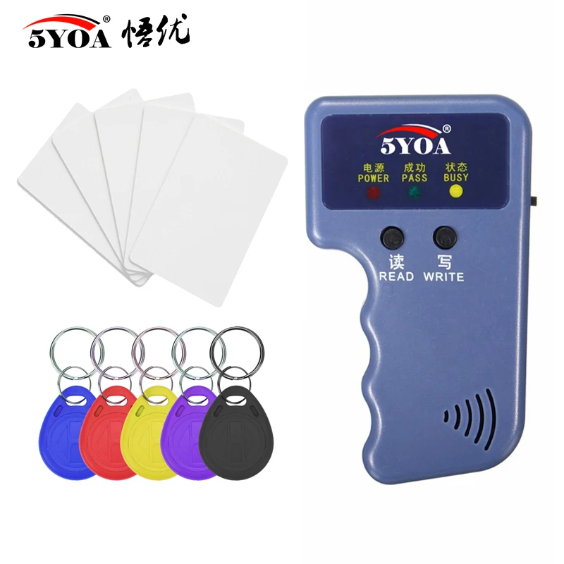 Powielacz RFID 125 kHz Kopiarka Programator Programator Czytnik Programator Kloner kart identyfikacyjnych i… Powielacz RFID 125 kHz Kopiarka Programator Programator Czytnik Programator Kloner kart identyfikacyjnych i…