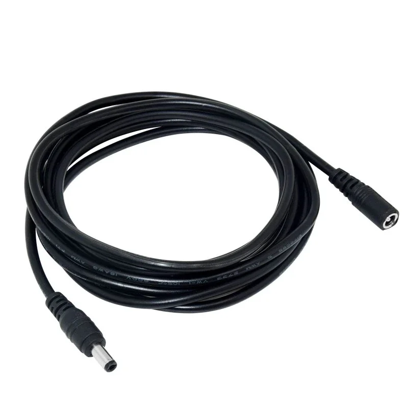 Przedłużacz do kamery CCTV DC 12V, 3/5/10/15/20/30 metrów, kabel zasilający 5.5mmx2.1mm do kamer… Przedłużacz do kamery CCTV DC 12V, 3/5/10/15/20/30 metrów, kabel zasilający 5.5mmx2.1mm do kamer…
