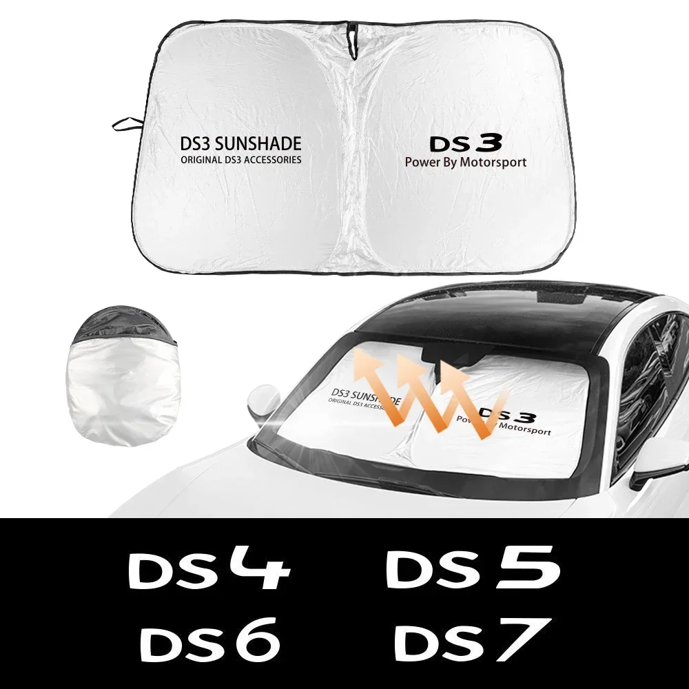 Przednia szyba samochodu osłona przeciwsłoneczna Flodable Anti UV Sun Auto accessories dla DS Citroen DS3… Przednia szyba samochodu osłona przeciwsłoneczna Flodable Anti UV Sun Auto accessories dla DS Citroen DS3…