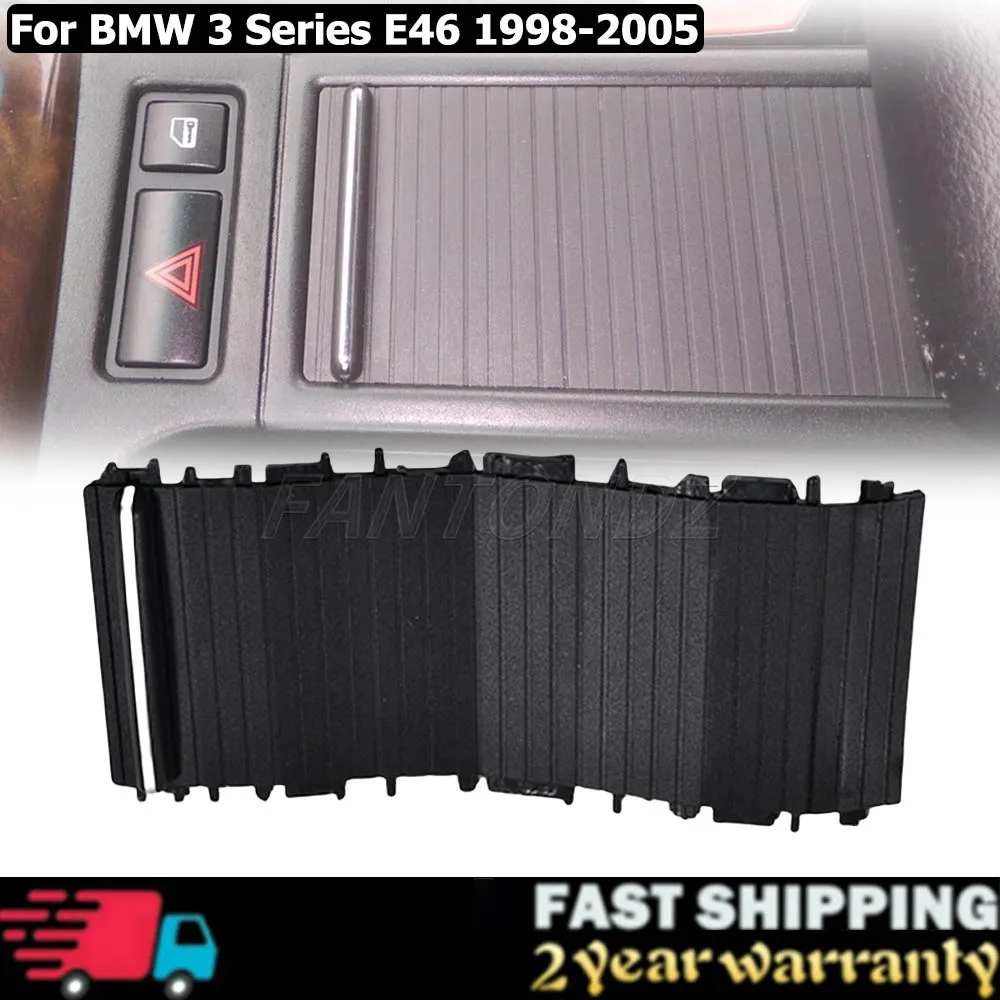 Przesuwane żaluzje konsoli środkowej samochodu do BMW serii 3 E46 1998-2005 Uchwyt na kubek Roleta Roleta…