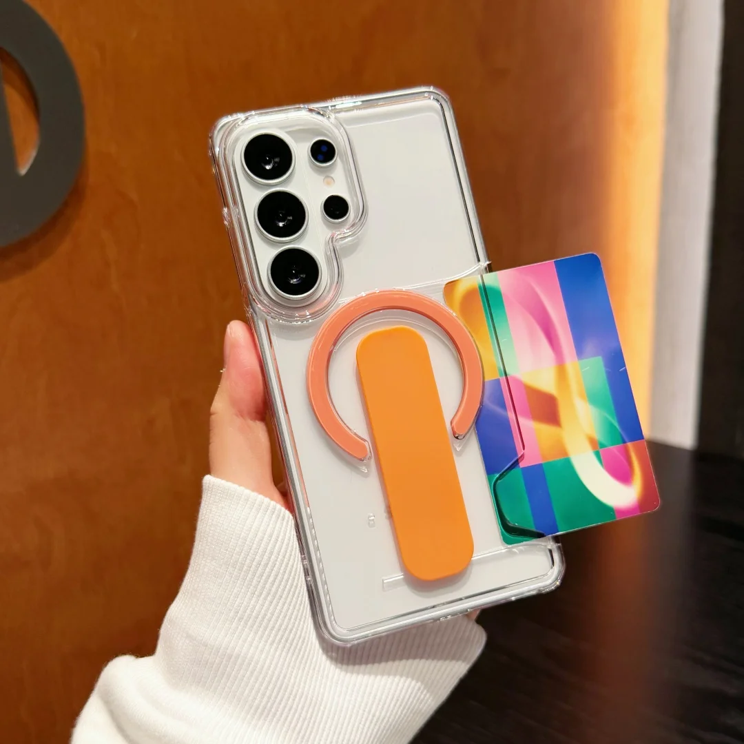Przezroczyste akrylowe etui z przegródką na kartę kredytową do Samsung Galaxy S26 S25 S24 Ultra Plus z obsługą… Przezroczyste akrylowe etui z przegródką na kartę kredytową do Samsung Galaxy S26 S25 S24 Ultra Plus z obsługą…