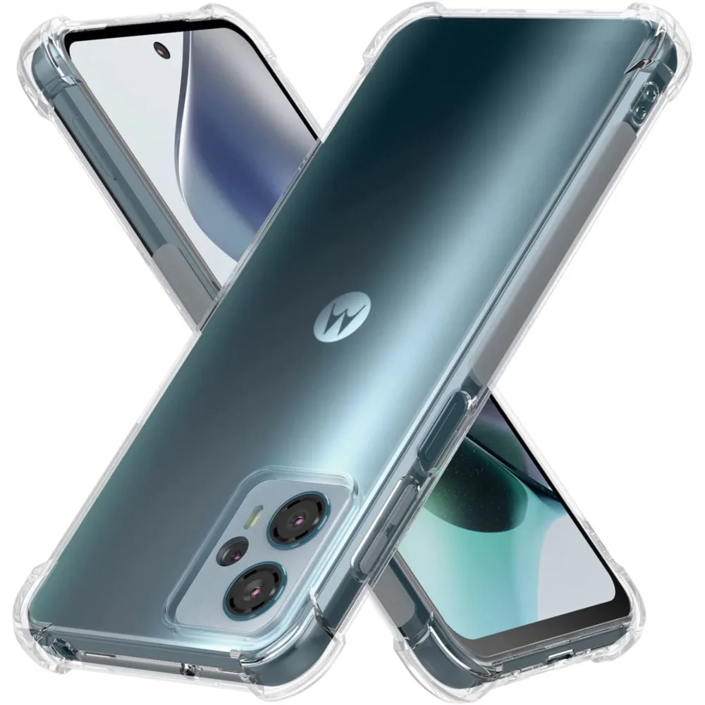 Przezroczyste etui Air-Bag o grubości 1,5 mm do Motorola Moto G13 G23 G53 G73 G22 G32 G42 G52 G62 5G G72 G82…