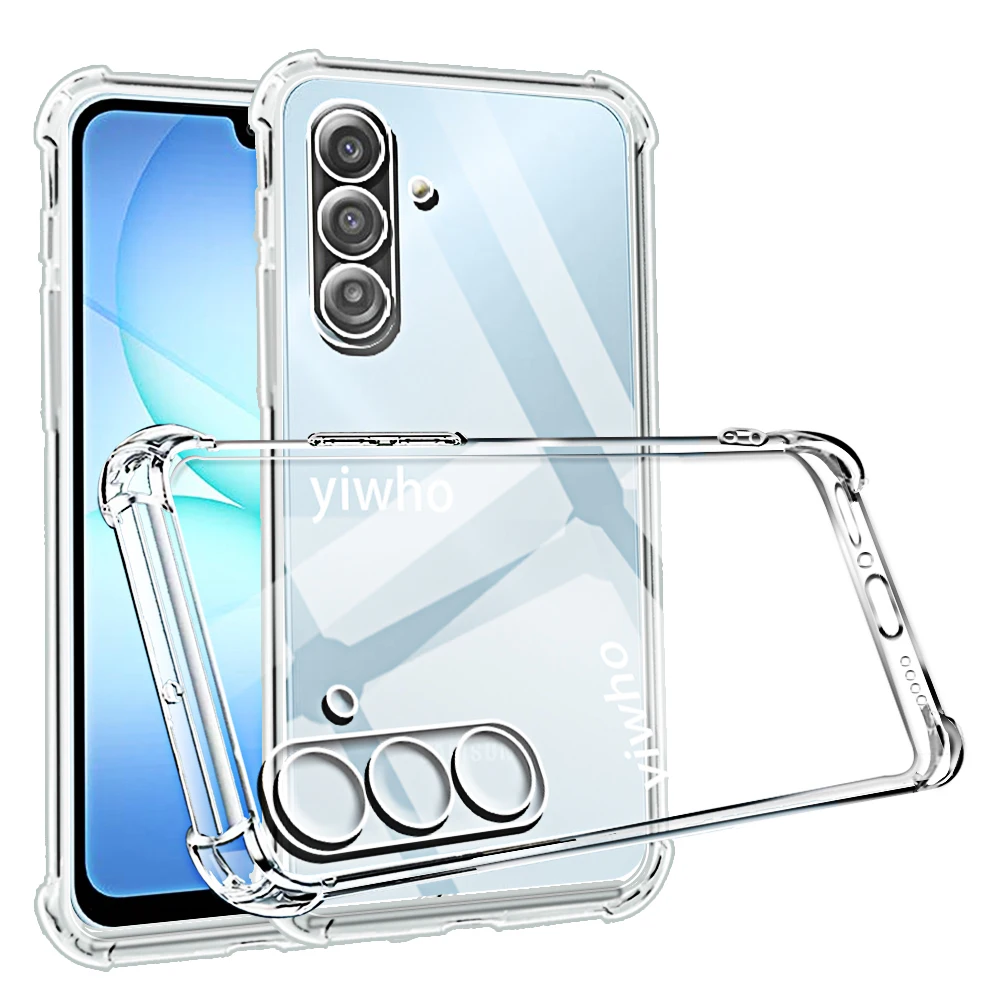 Przezroczyste etui na telefon Samsung Galaxy A17 4G 5G A07, przezroczysta, miękka obudowa z TPU na tył… Przezroczyste etui na telefon Samsung Galaxy A17 4G 5G A07, przezroczysta, miękka obudowa z TPU na tył…